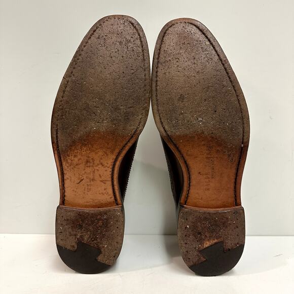 VERY GOOD Ralph Lauren x Allen Edmonds Sanderson Burnished Wingtip Made USA 10.5 - Picture 11 of 14
